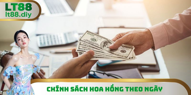 Chính sách hoa hồng áp dụng theo ngày - Thanh toán nhanh