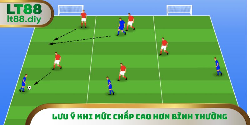 Lưu ý khi chấp quá cao so với thị trường
