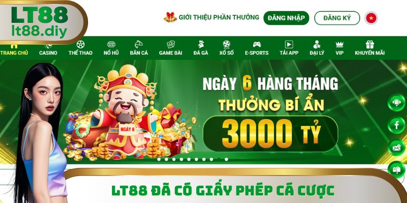 Giấy phép cá cược đã có từ PAGCOR cấp