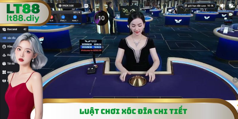 Luật lệ Xóc Đĩa đơn giản và thú vị